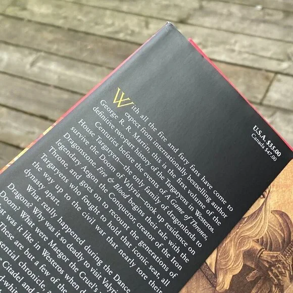 George R. R. Martin Fire & Blood (Hardback) - Picture 3 of 7